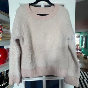Cozy Light Pink Sweater